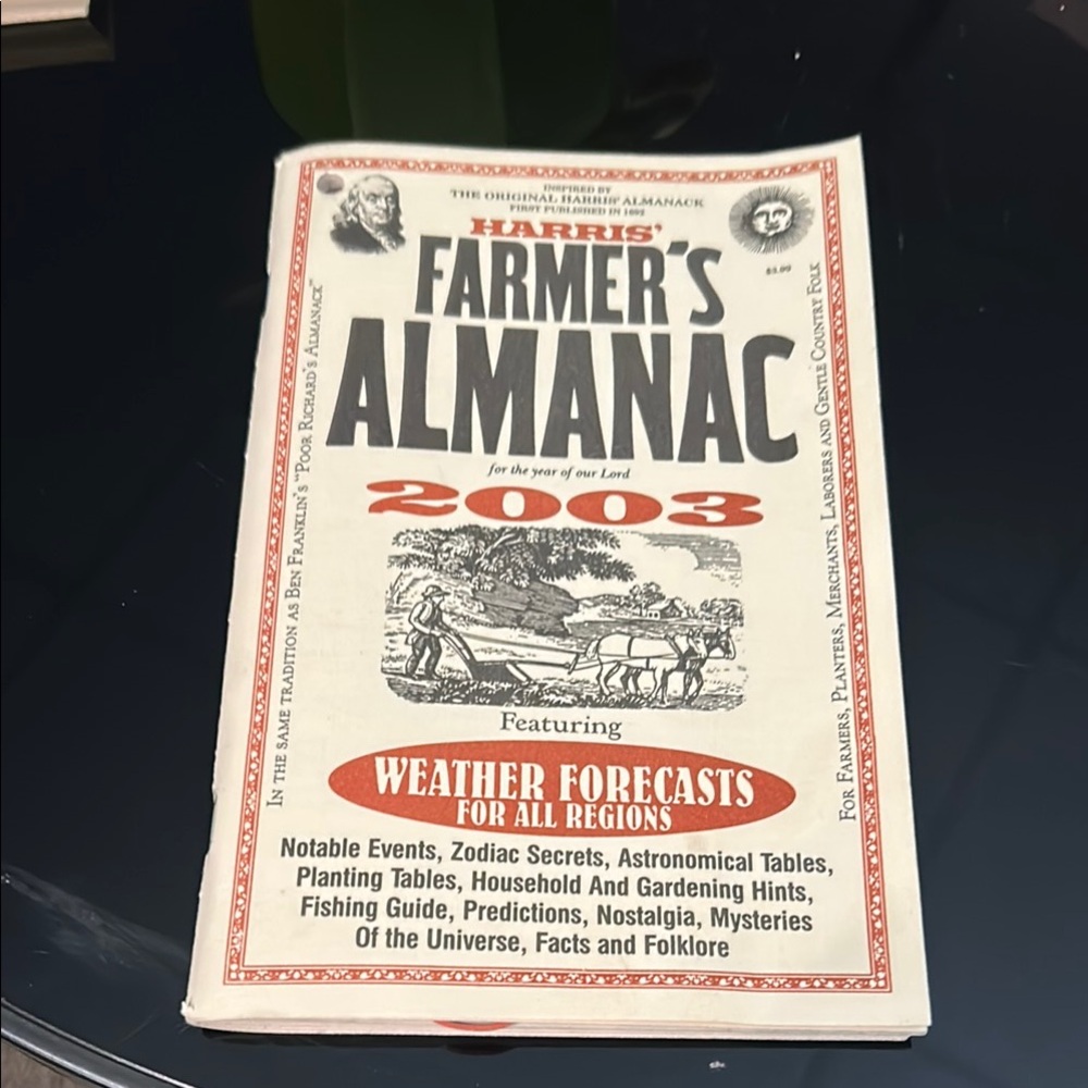 2003 Farmer's Almanac Book